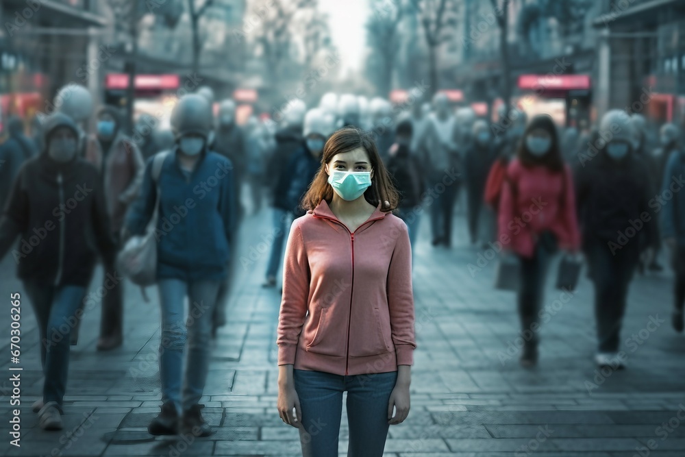 street crowded stands face mask medical woman young the blur care city crowd danger disease epidemic face filter flow flu health disease infection mask medicals people prevention problem street crowded stands face mask medical woman young the blur care city crowd danger disease epidemic face filter flow flu health disease infection mask medicals people prevention problem