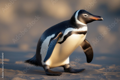 wildlife photography of penguins