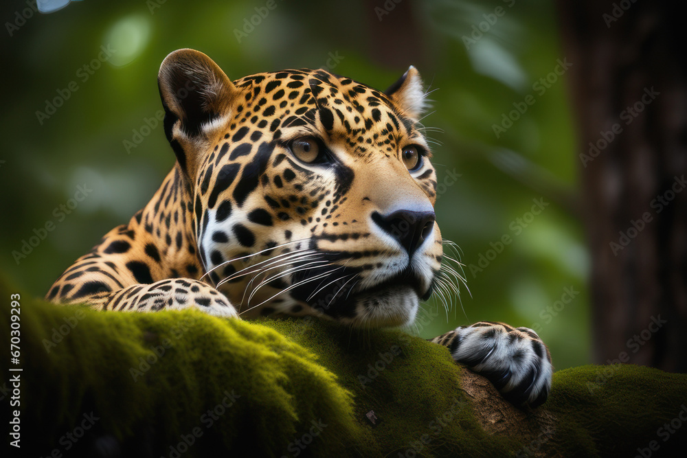 Obraz premium wildlife photography of a leopard