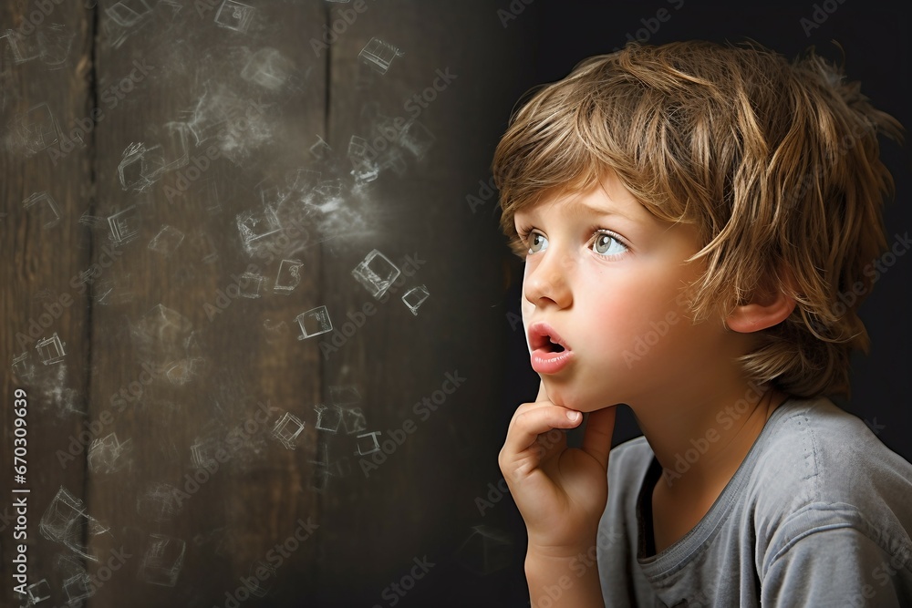 Child Speaking children language speak amusement gibberish letter mouth speech therapy splutter