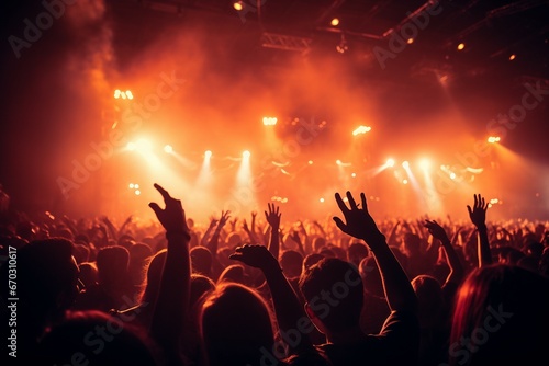 concert crowd music festival people party nubes dance fun stage event rock silhouette performance entertainment night club light disco fan show group nightlife happy musical