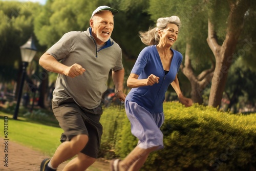 park exercising couple elder couple old senior exercise elderly healthy older family man running happy mature fitness people park woman health bike sport person exercising outdoors