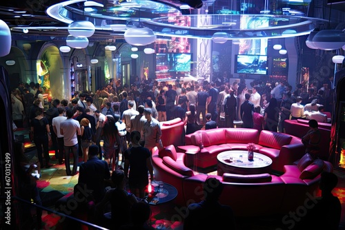 discoteca dance club disc fun evening music night light people drink joy mob party friends woman menfolk concert corporation