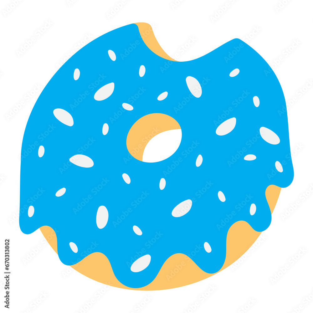 Illustration of Doughnut Illustration of Doughnut