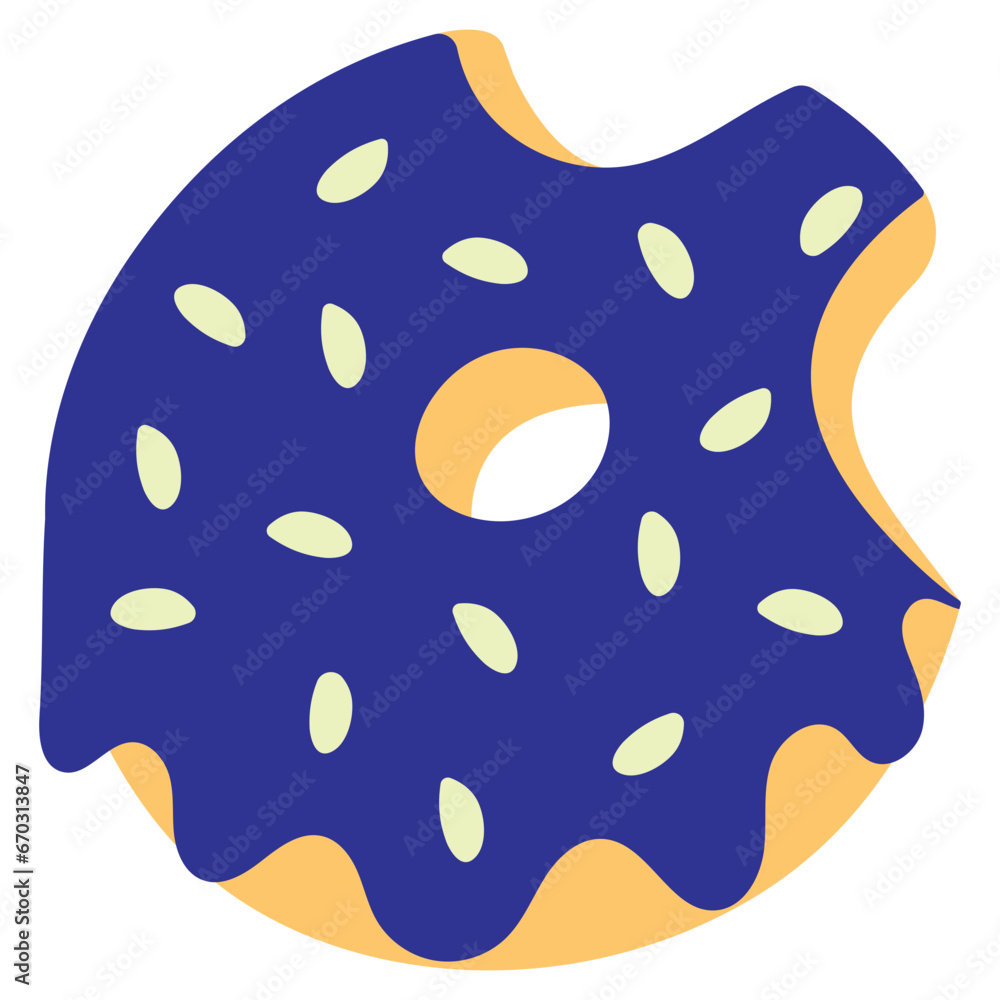 Illustration of Doughnut Illustration of Doughnut