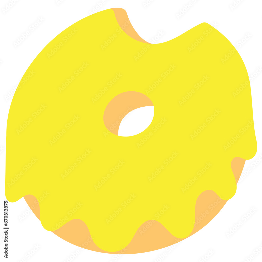 Fototapeta premium Illustration of Doughnut
