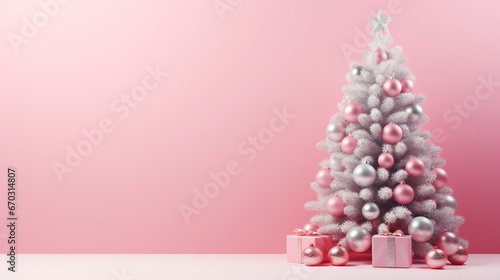 AI art  Christmas themed background クリスマスがテーマの背景