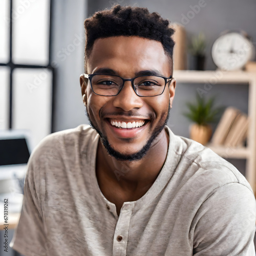 portrait of a smile person