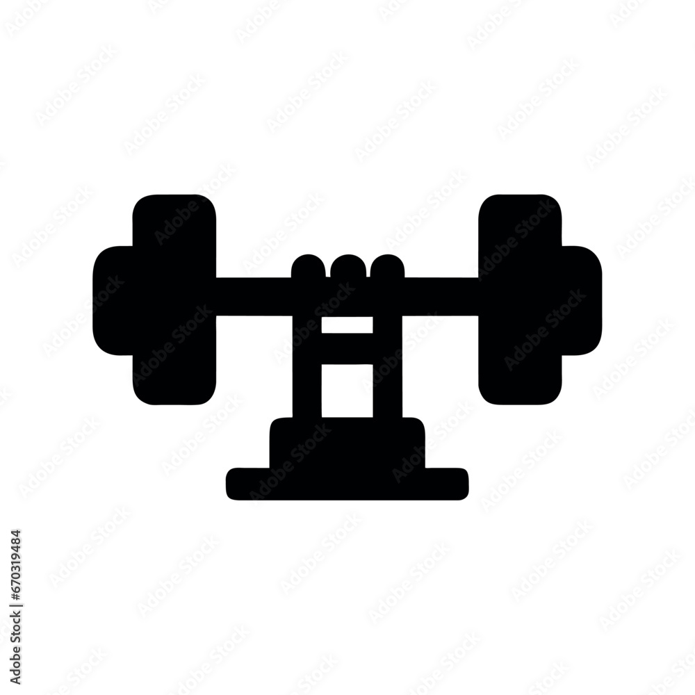 barbell dumbbell icon barbell dumbbell icon