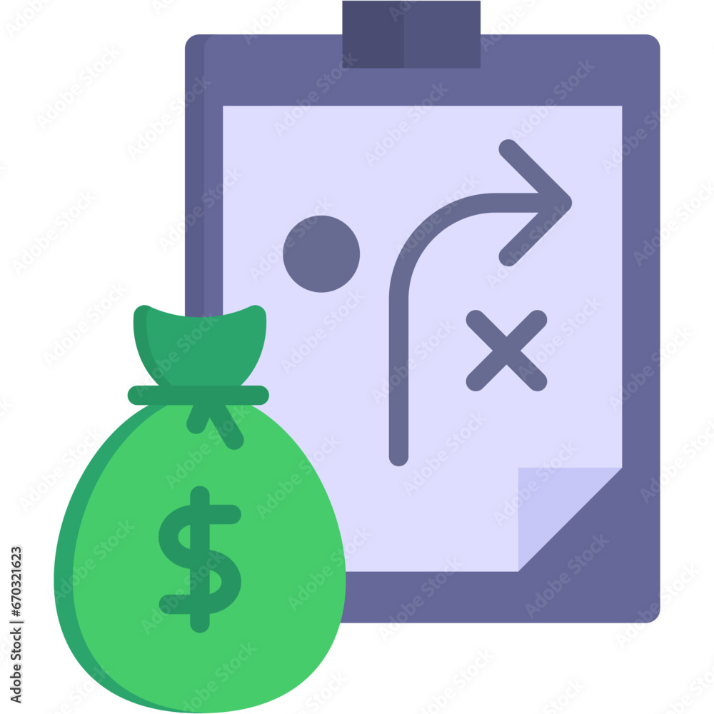 Business and Accounting flat icon set Business and Accounting flat icon set