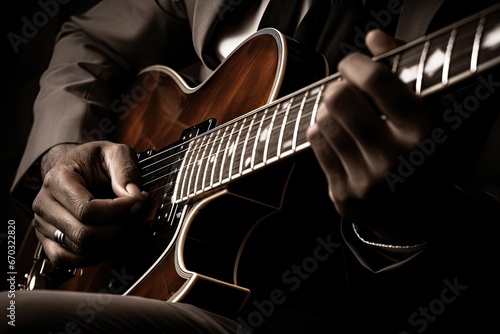 guitar jazz playing music play musician blues fusion cool rock swing concert live night stringed electric chicago country nashville sound dream photo