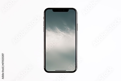 hd economy investment gital ai background isolated iphonex similar model mockup plan marketing business global infographic screen white blank max xs iphone smartphone phone mobile photo
