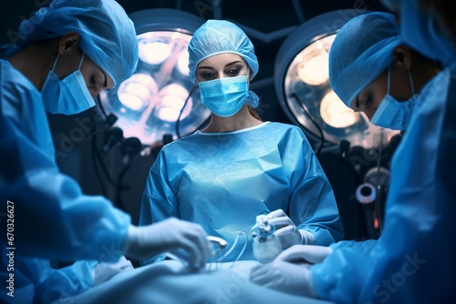 young surgery team operating room operation doctor medicals patient cotton mask pain theatre swap surgeon clinic teamwork disease clean glove treatment people assistant op nurse scrub specialist