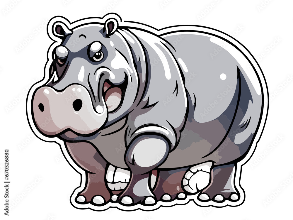 Fototapeta premium hippopotamus