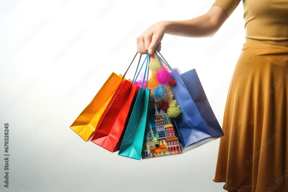 bags shopping colorful bunch carrying hand woman a   shopping bag bag carry carrying gift hand holding woman lady female lifestyle luxury mall people present sale sale shop shopaholic