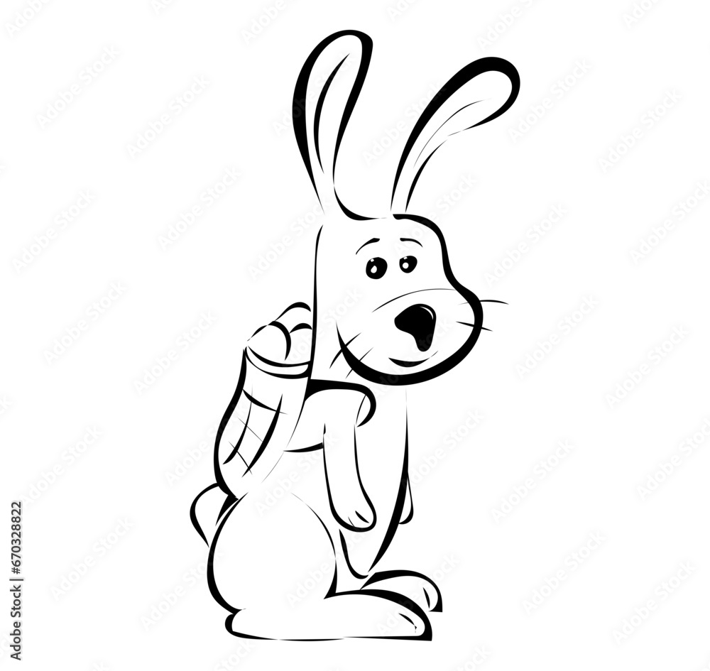Fototapeta premium Osterhase