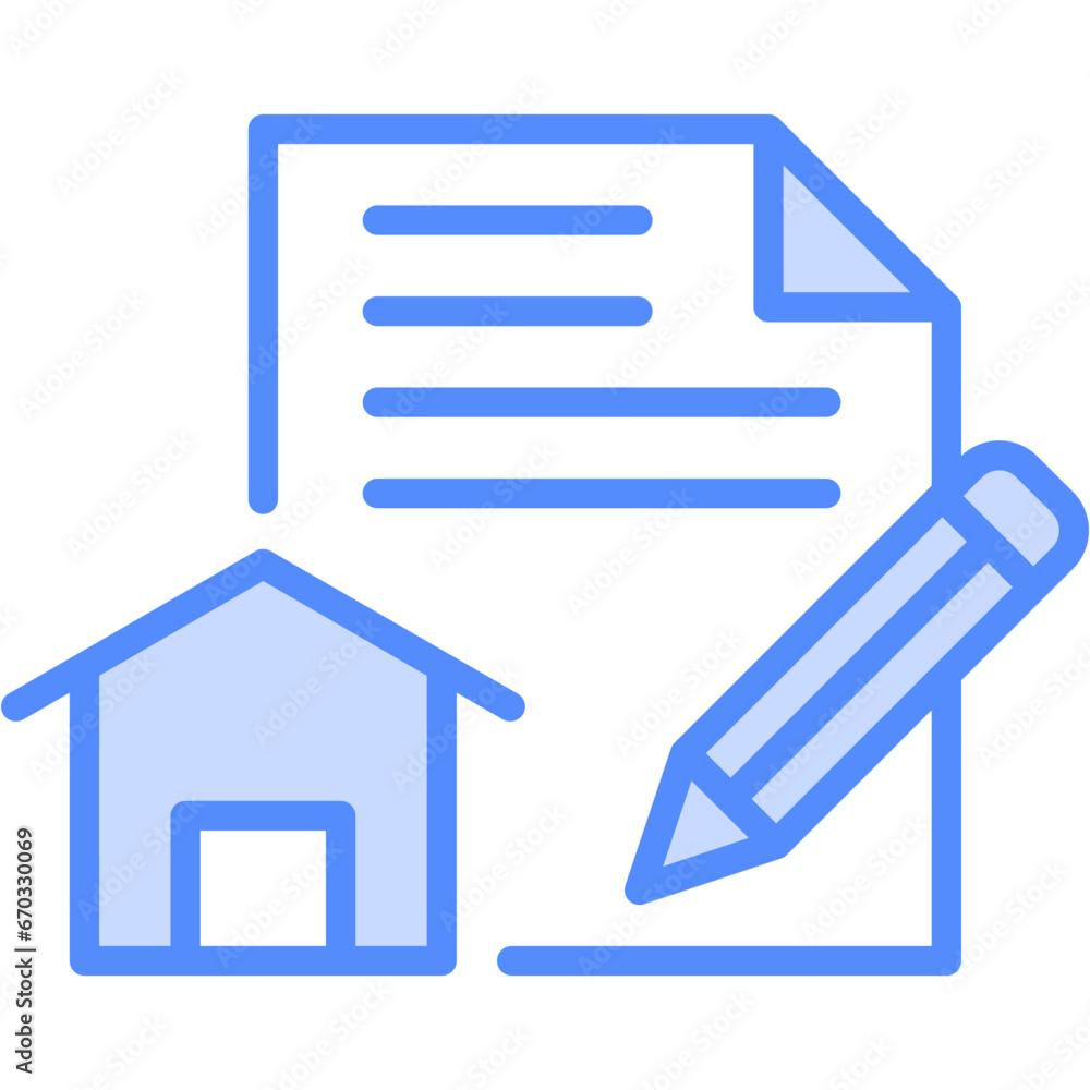 Business And Accounting blue color icon set Business And Accounting blue color icon set