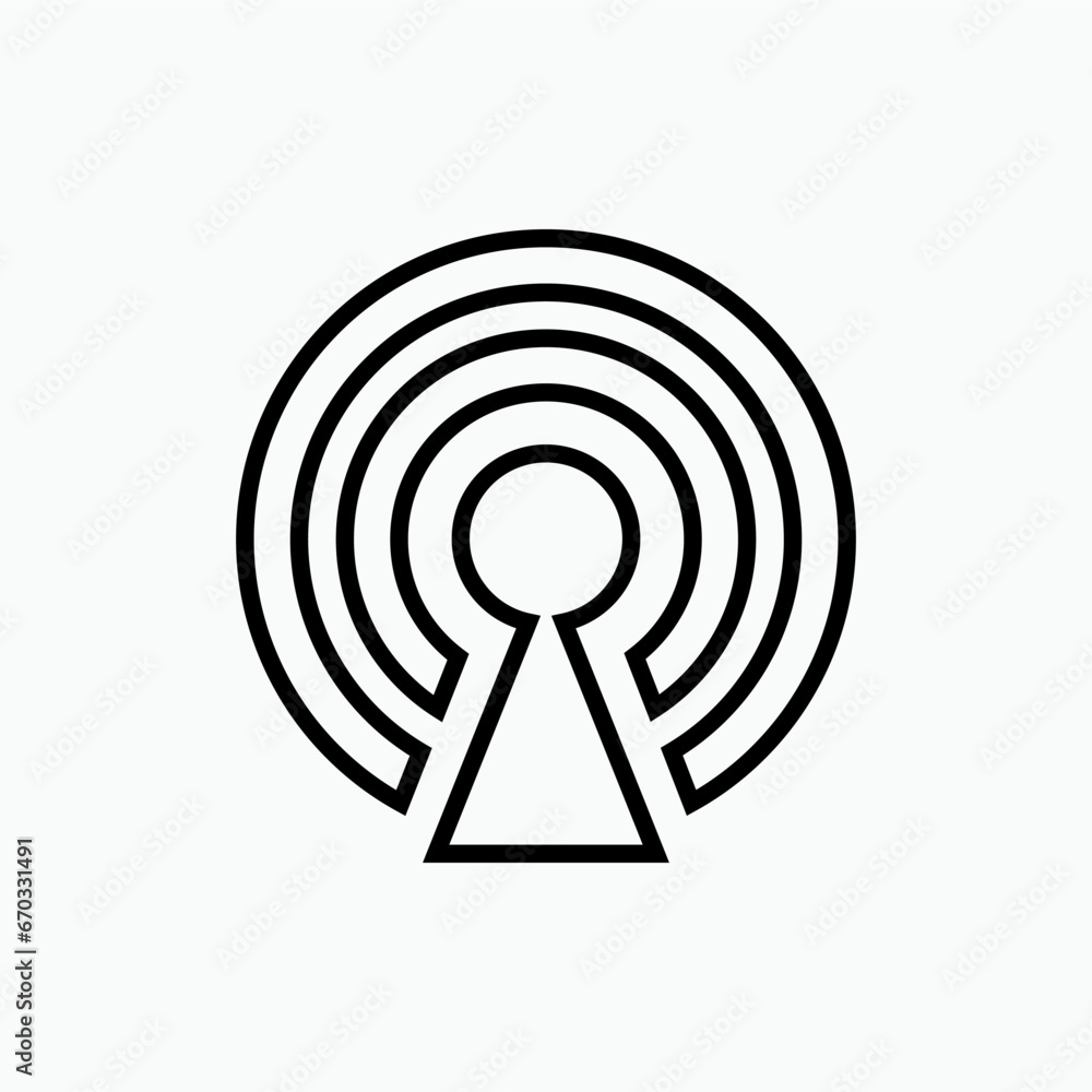Antenna Icon. Signal, Transmitter. Transmission Symbol for Design, Presentation, Website, or Apps Elements.- Vector. Antenna Icon. Signal, Transmitter. Transmission Symbol for Design, Presentation, Website, or Apps Elements.- Vector.