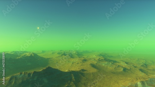 Deserted alien planet © ANDREI