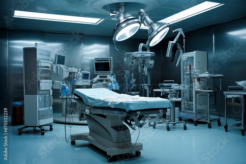surgery cardiac room operating   surgery operating room medicals medicine indoor cardiovascular or modern advanced clinic real high technology metal reflections stylish element hospital