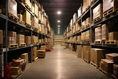 Warehousing Product warehouse storage manufacturing manufacture factory industry industrial assemble assembly build business crate deliver delivery store shipment ship shipping package part pickup photo