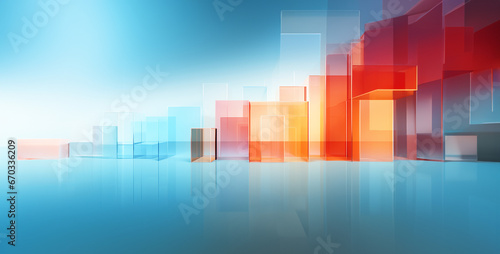 abstract background with colorful lines  abstract colorful wave background  dororo sun house glass banner with copyspace