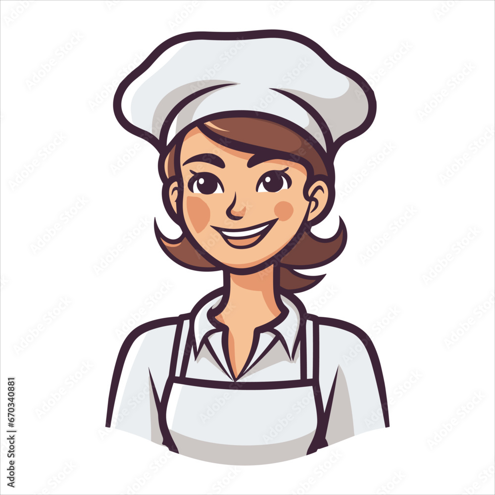 Vector Chef character design Vector Chef character design