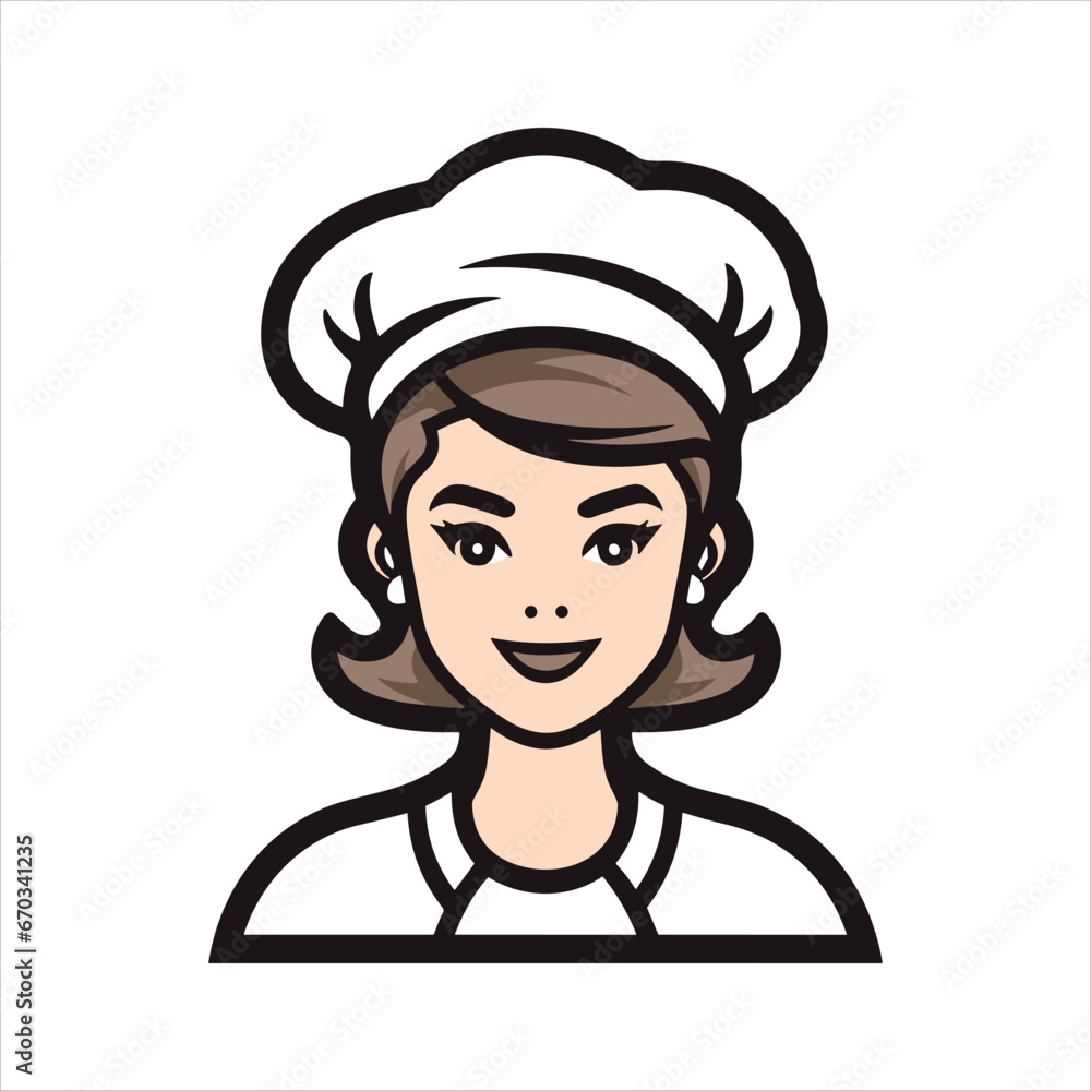 Vector Chef character design Vector Chef character design