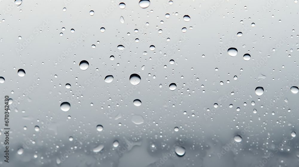 raindrops on glass, abstract gray background, autumn weather, condensation drops on transparent surface for overlay layer raindrops on glass, abstract gray background, autumn weather, condensation drops on transparent surface for overlay layer