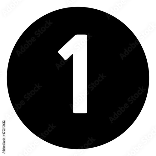 number 1