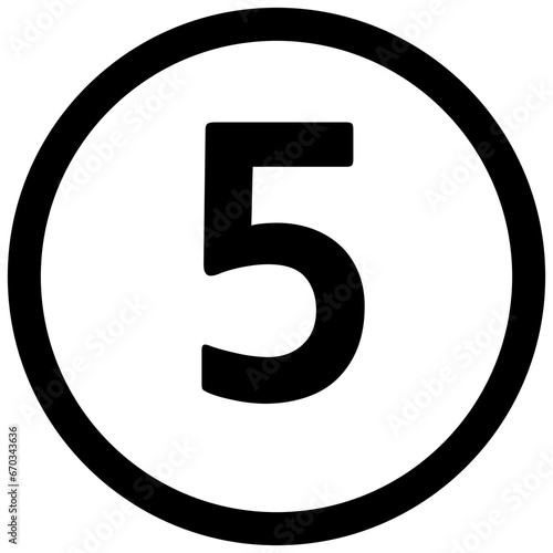 number 5