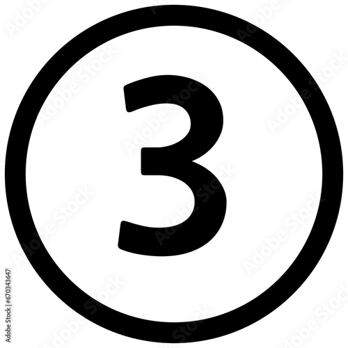 number 3