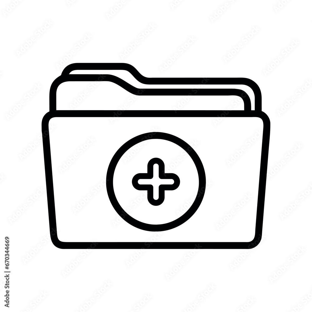 hospital folder icon hospital folder icon