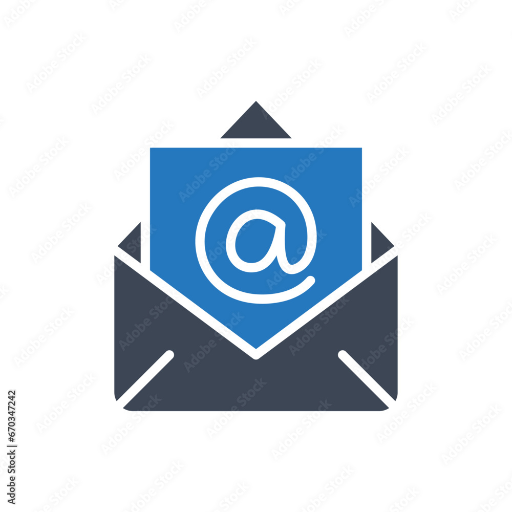 Email mail contact vector icon Email mail contact vector icon