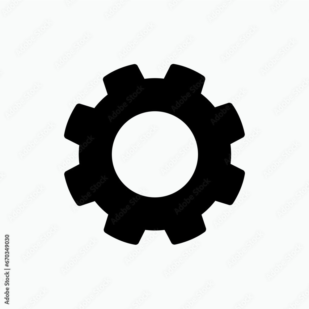 Gear Icon. Setting, Cog Symbol for Design and Websites, Presentation or Application – Vector. Gear Icon. Setting, Cog Symbol for Design and Websites, Presentation or Application – Vector.