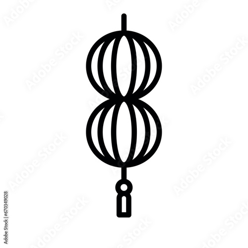 chinese hang decoration icon
