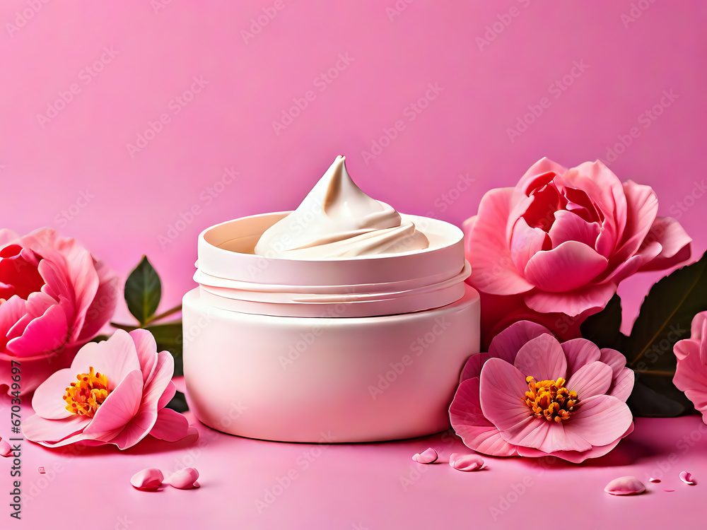 cosmetic and flower cosmetic and flower