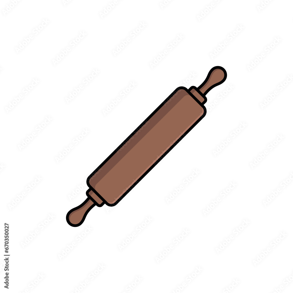 Roller Pin Icon Vector Design Template Roller Pin Icon Vector Design Template