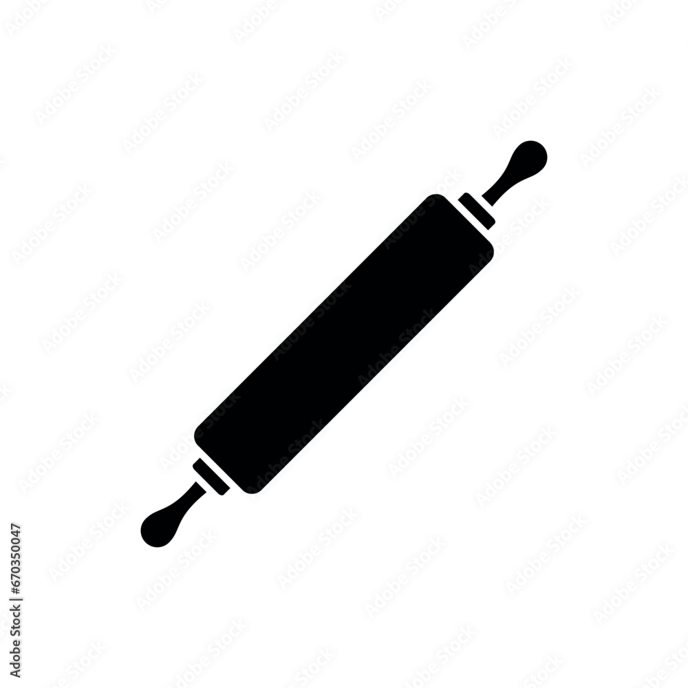 Roller Pin Icon Vector Design Template Roller Pin Icon Vector Design Template