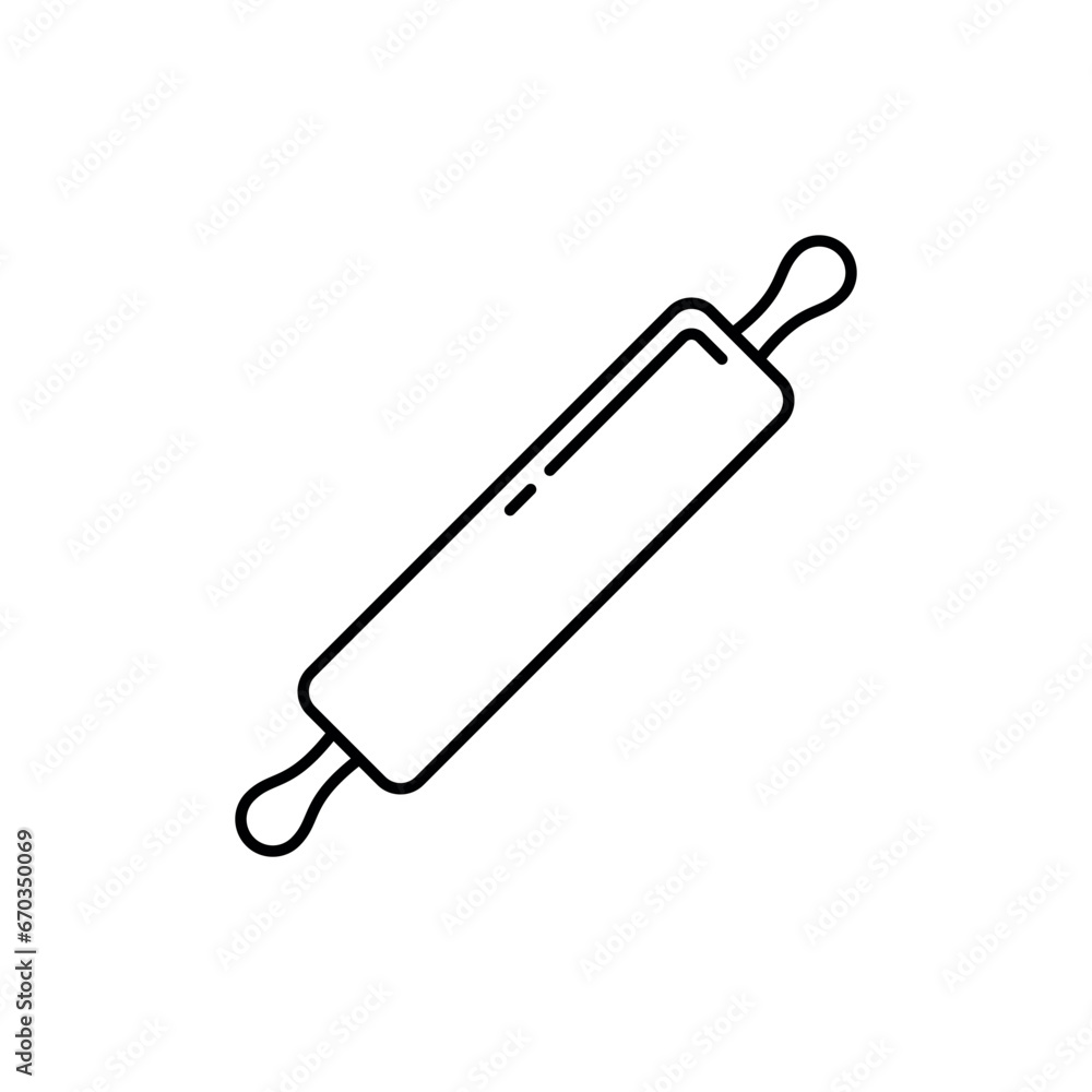 Roller Pin Icon Vector Design Template Roller Pin Icon Vector Design Template
