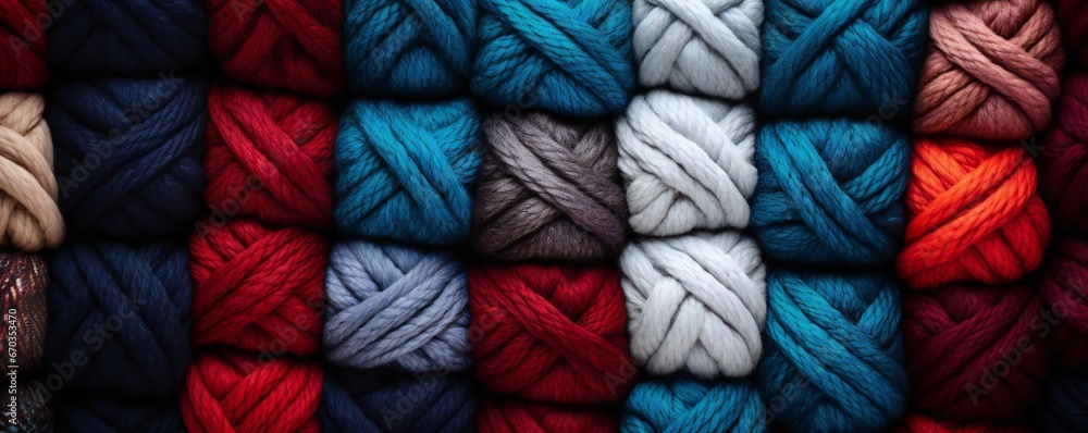 Christmas cozy wool abstract background Generative AI Christmas cozy wool abstract background Generative AI