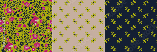 Wallpaper Mural Paisley set of pattern collection Torontodigital.ca