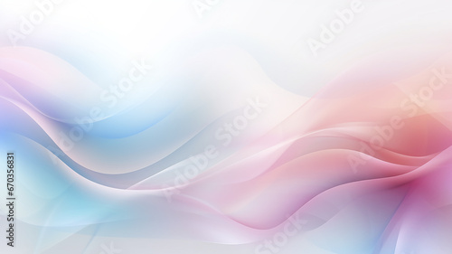 light soft color wave line on white background abstract in motion background