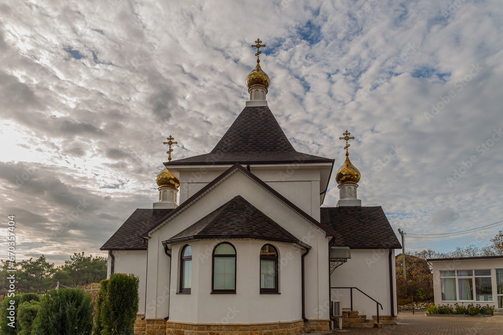 The Church of St. Blessed Matrona of Moscow in Gelendzhik, Russia. 29.10.2023