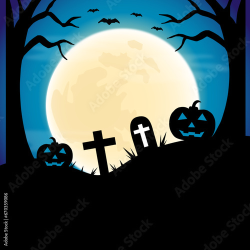 Ilustración de Halloween