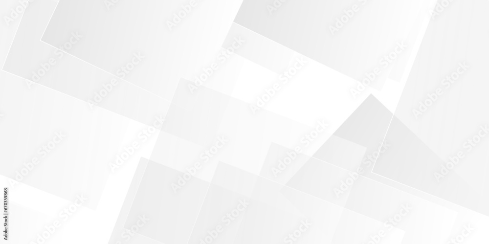 Gray and white geometric shape seamless architecture geometry tech abstract subtle background vector illustration. Space design concept. Decorative web layout or poster, banner. White grey background. Gray and white geometric shape seamless architecture geometry tech abstract subtle background vector illustration. Space design concept. Decorative web layout or poster, banner. White grey background.
