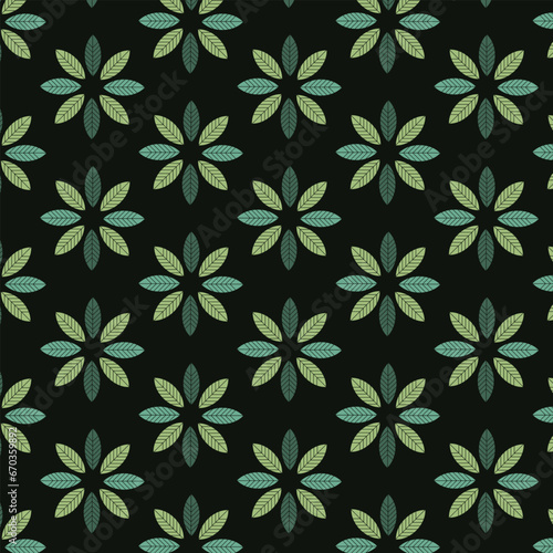 floral pattern colorful flower vector for print 