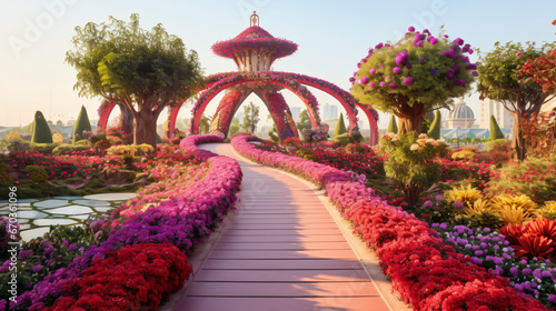 Dubai miracle garden 
