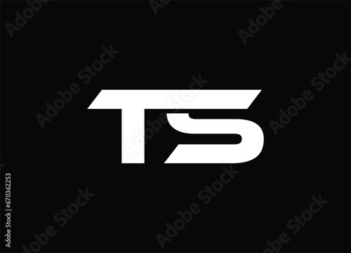 TS letter logo and monogram logo