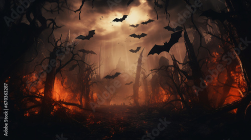 Fantasy Halloween Background